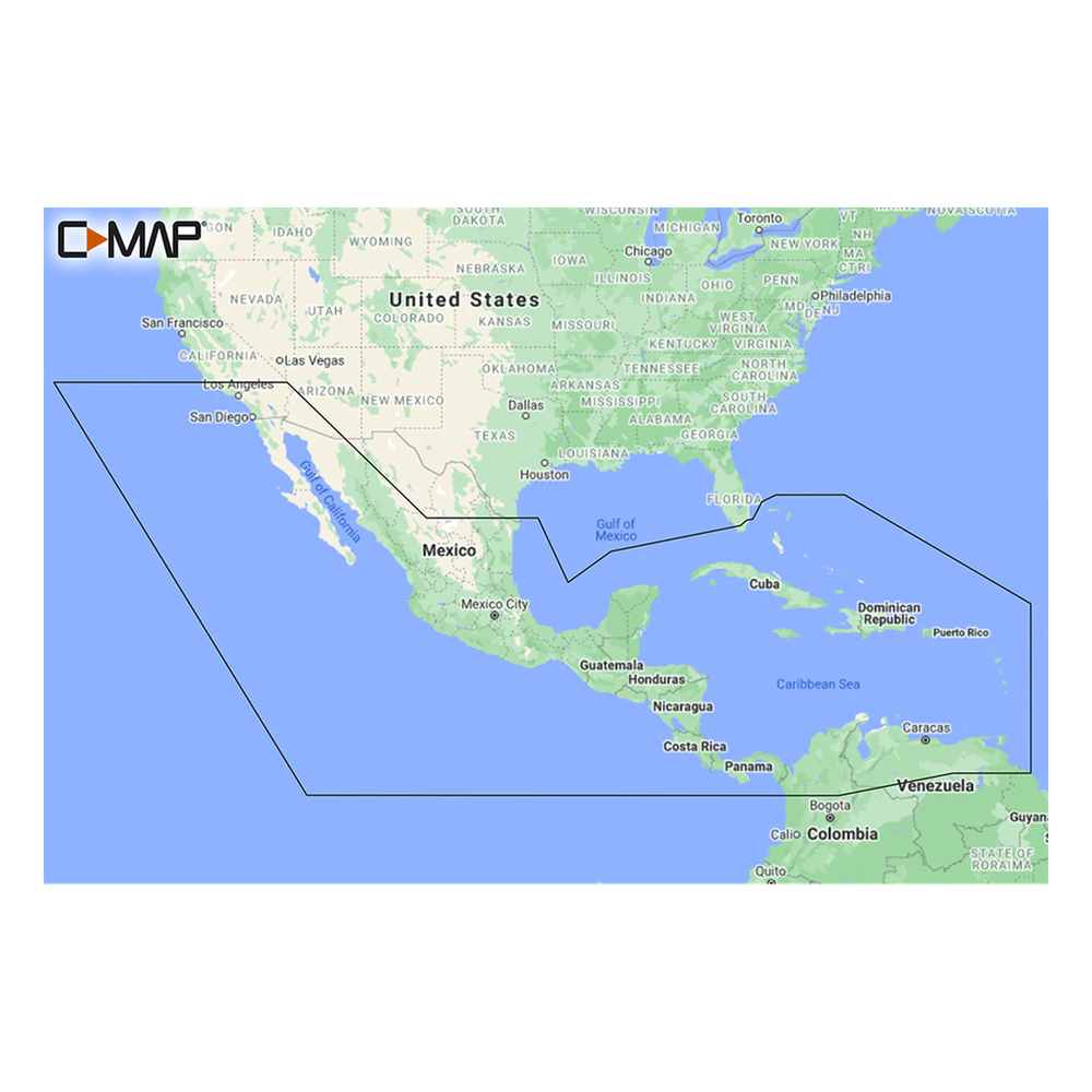 M-NA-Y205-MS C-MAP REVEAL América central y el caribe