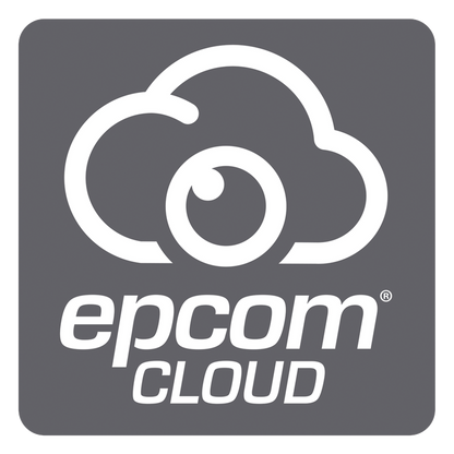 Suscripción Anual Epcom Cloud / Grabación en la nube para 1 canal de video a 8MP con 30 días de retención / Grabación continua