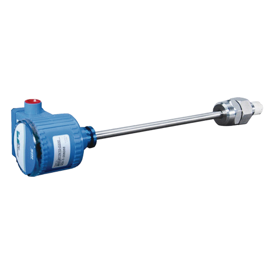 Sensor de flujo de líquidos por inserción directa, tipo impulsor, para tuberías de 1-1/2 a 10 pulgadas, con salida analógica 4-20 mA