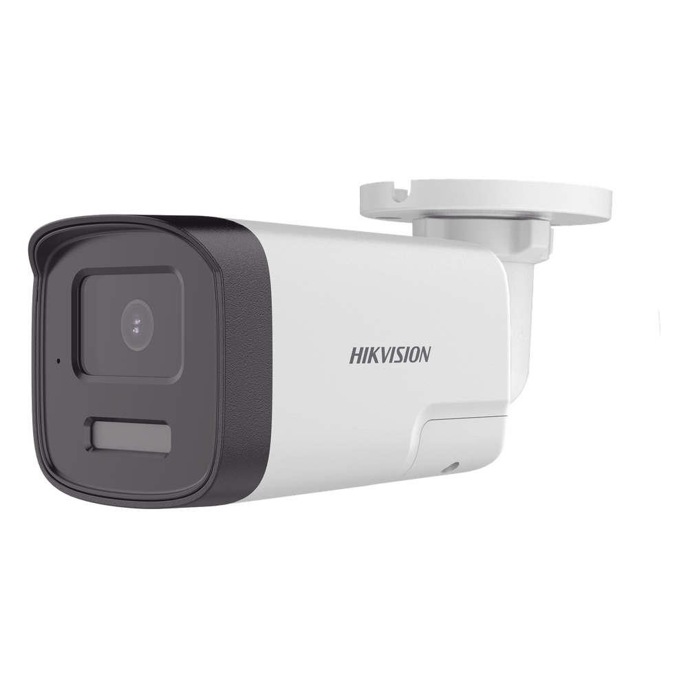 [Audio Bidireccional + Dual Light + ColorVu] Bala TURBOHD 4K (8 Megapixel) / Lente 2.8 mm / 40 mts IR EXIR + 40 mts Luz Blanca / Micrófono y Bocina