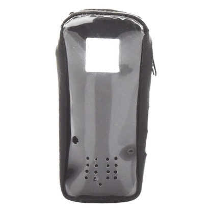 Funda de Piel Reforzada, con Frente Transparente para Serie Satelital IC-SAT100