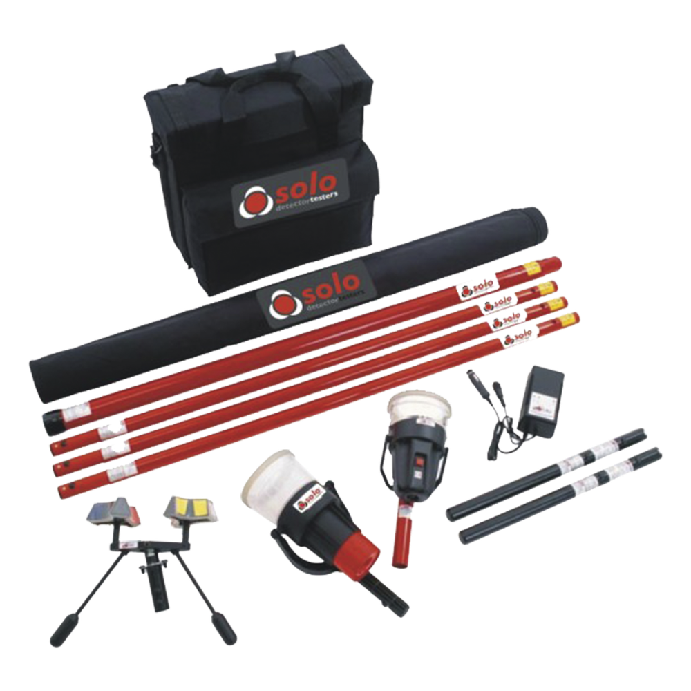 Kit Mejorado para Prueba de Detectores Térmicos y de Humo