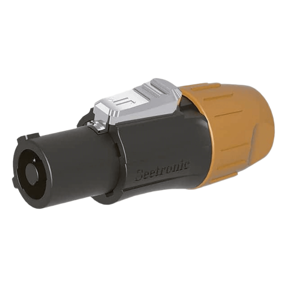 POWERCOM, línea, neutro y conexión a tierra de seguridad preadaptada IP65 Color Negro