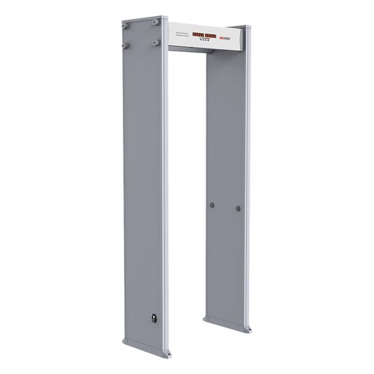 Arco Detector de Metales de 6 Zonas / Contador de Personas y Alarmas / Precisión de una Moneda 25 mm / 255 Niveles Sensibilidad / Pantalla LED