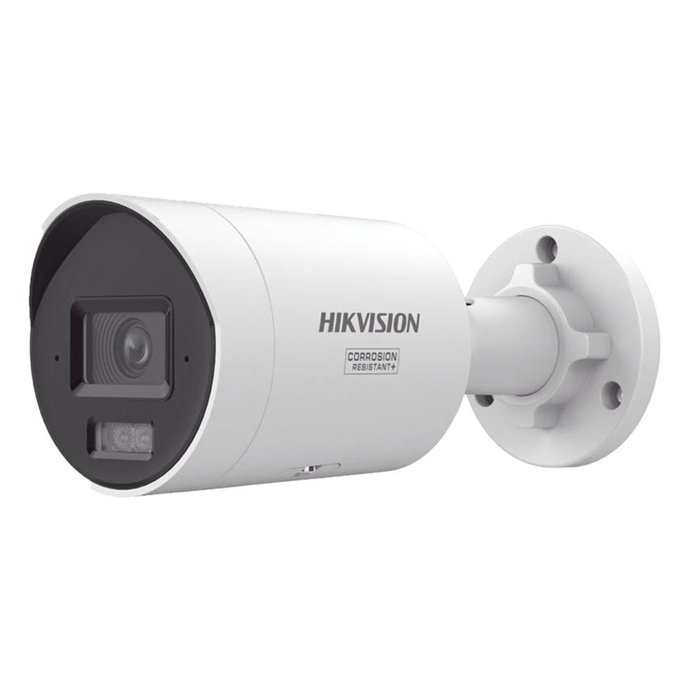 [Dual Light + ColorVu 3.0 + HikAI] Bala IP 8 Megapixel / Lente 2.8 mm / 40 mts IR + Luz Blanca / 2 Microfonos Integrados / Exterior IP67 / WDR 130 dB