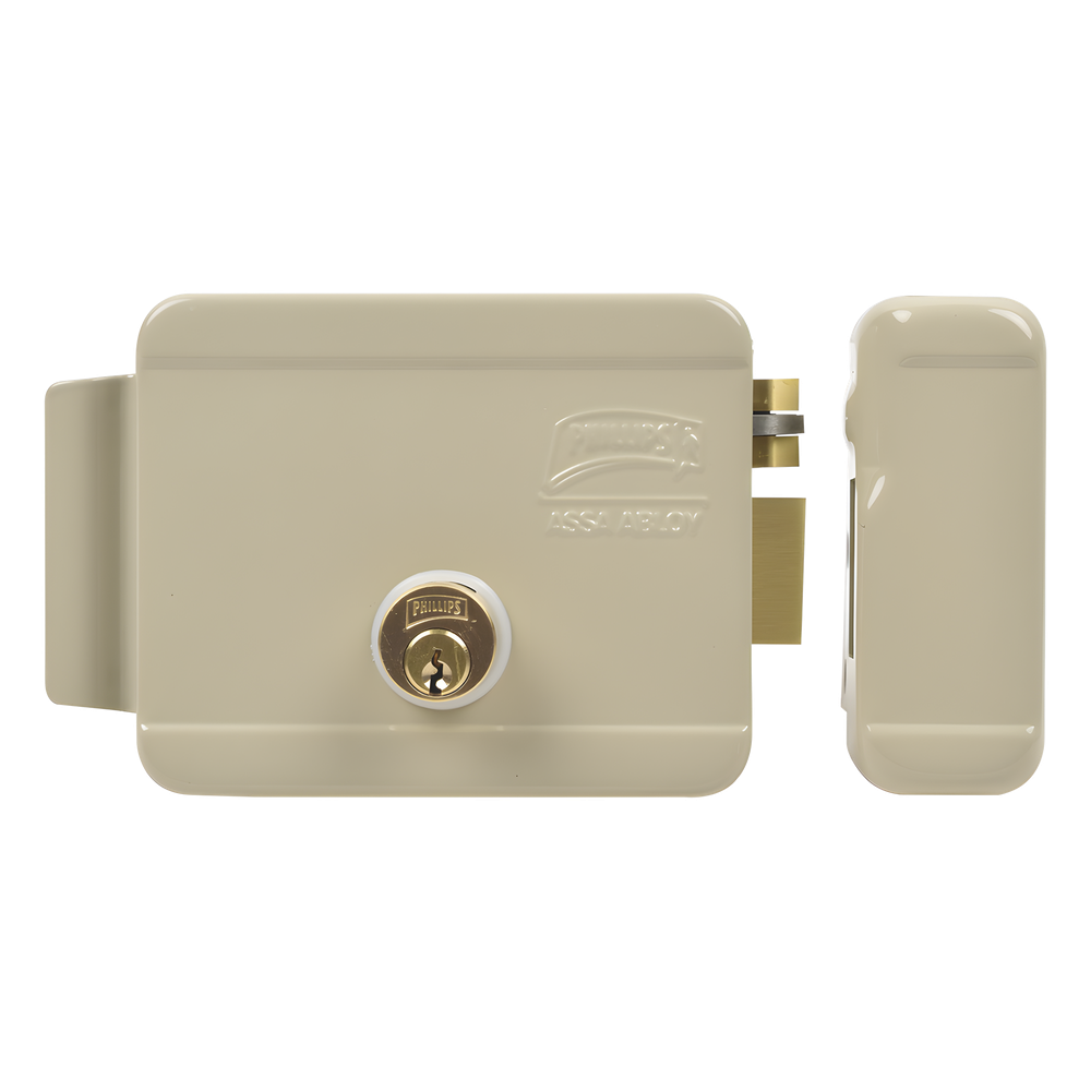 Cerradura Eléctrica / Incluye Llave / Derecha / Exterior