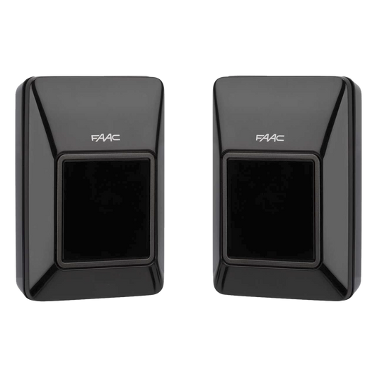 Fotocelda infrarroja XP30D (transmisor con receptor) / Alcance de hasta 30 metros / Uso en barreras y motores de acceso vehicular