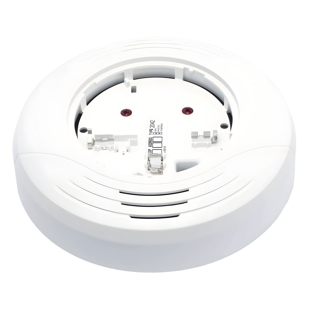 Base sonora estándar para detector de humo, tono seleccionable por jumper, compatible con base B501BH, color blanco