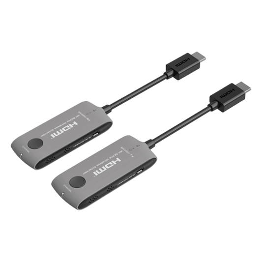 Extensor HDMI Inalámbrico | 4K@60Hz | 20 m | HDMI 2.0 | HDCP 2.2 | Hasta 16 Tx a 1 Rx | 5 GHz | Baja latencia