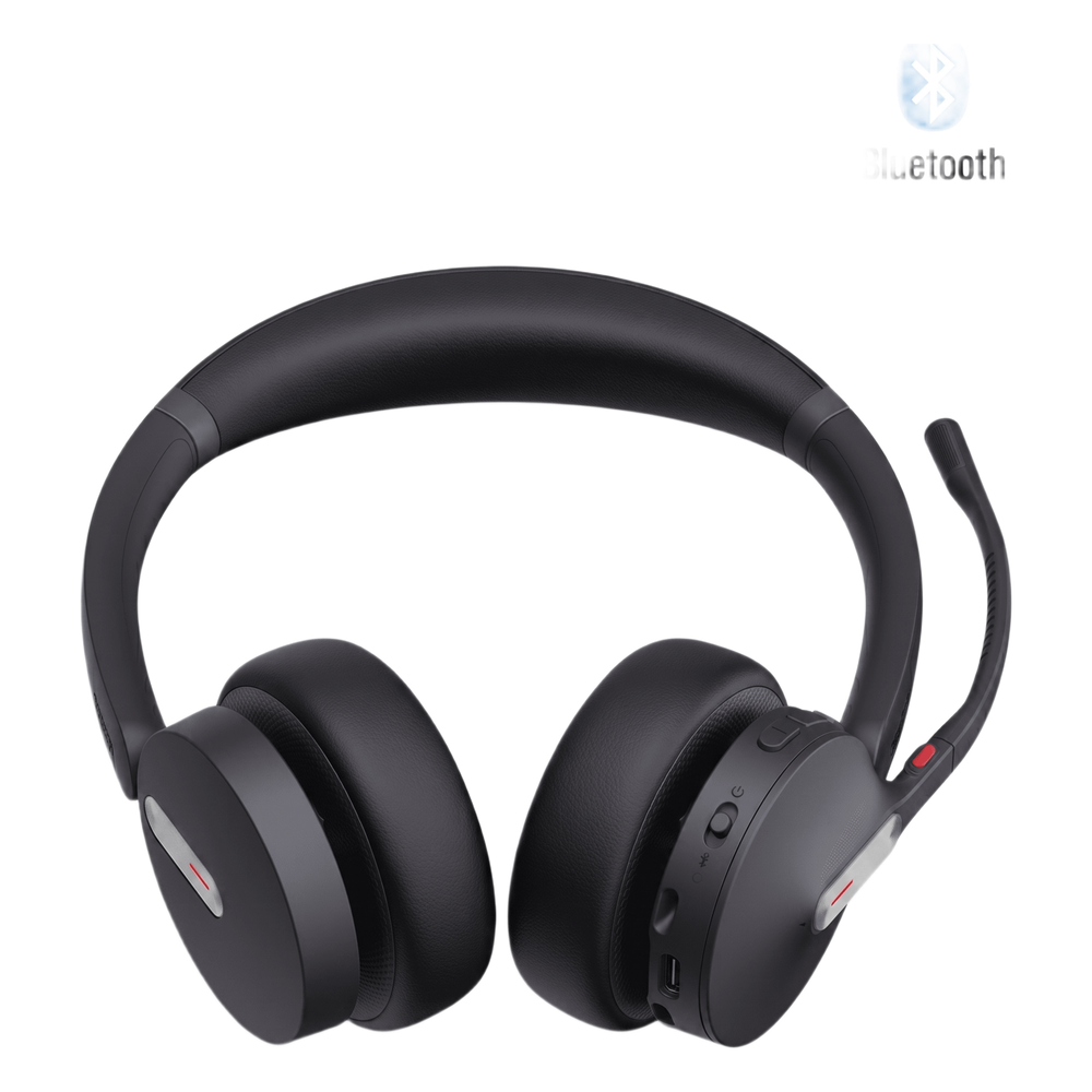 Auriculares mono Yealink BH70 edición UC / Bluetooth 5.3 con adaptador USB-C y USB-A / 35 horas de conversación / Cancelación de ruido con 3