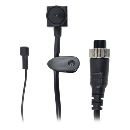 Cámara Pinhole AHD de 2 Megapixel (1080p) para Videovigilancia Móvil / Uso en Interior / Microfono Integrado / Conector Tipo Aviación