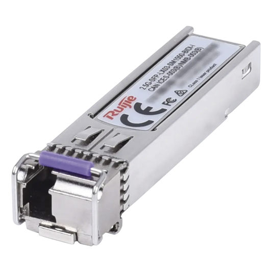 Transceptor Lado (B) un Hilo BiDi SFP 2.5Gb LC Monomodo Tx 1550nm / Rx 1310nm, hasta 3km