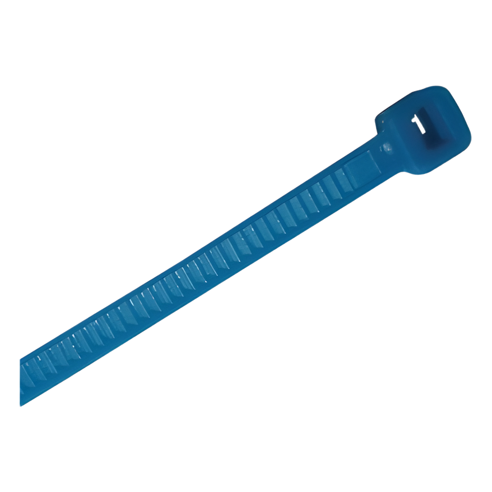 Cincho de nylon color azul 4.8 x 300mm (100pzs) (4200-04005)