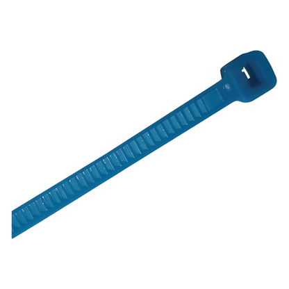 Cincho de nylon color azul 4.8 x 300mm (100pzs) (4200-04005)