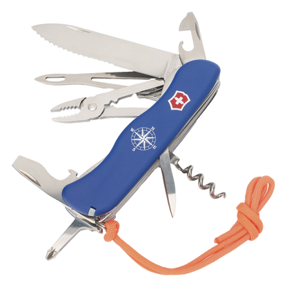 Navaja Victorinox Multiherramienta SwissTool con 18 Funciones. Azúl