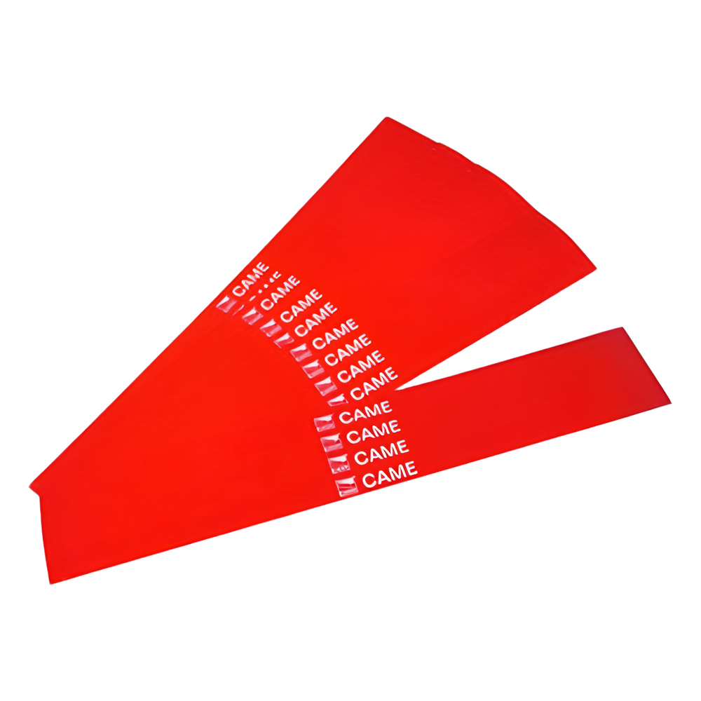 Paquete de 20 bandas reflectantes rojas para mástil 001-G0401,001-G0601 CAME