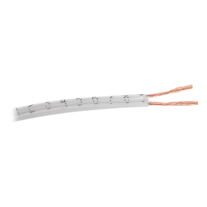 Cable POT 2 x 18 AWG / 100 Metros (328.08 Pies) / NOM-063-SCFI / Color Blanco / Aplicaciones en Electrodomésticos y Electrónicos