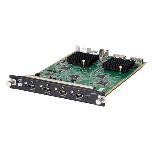 Tarjeta de Entrada HDMI 4K | 4 Puertos | HDCP 2.2 | EDID Expert | Seamless Switch | Compatible con VW3620