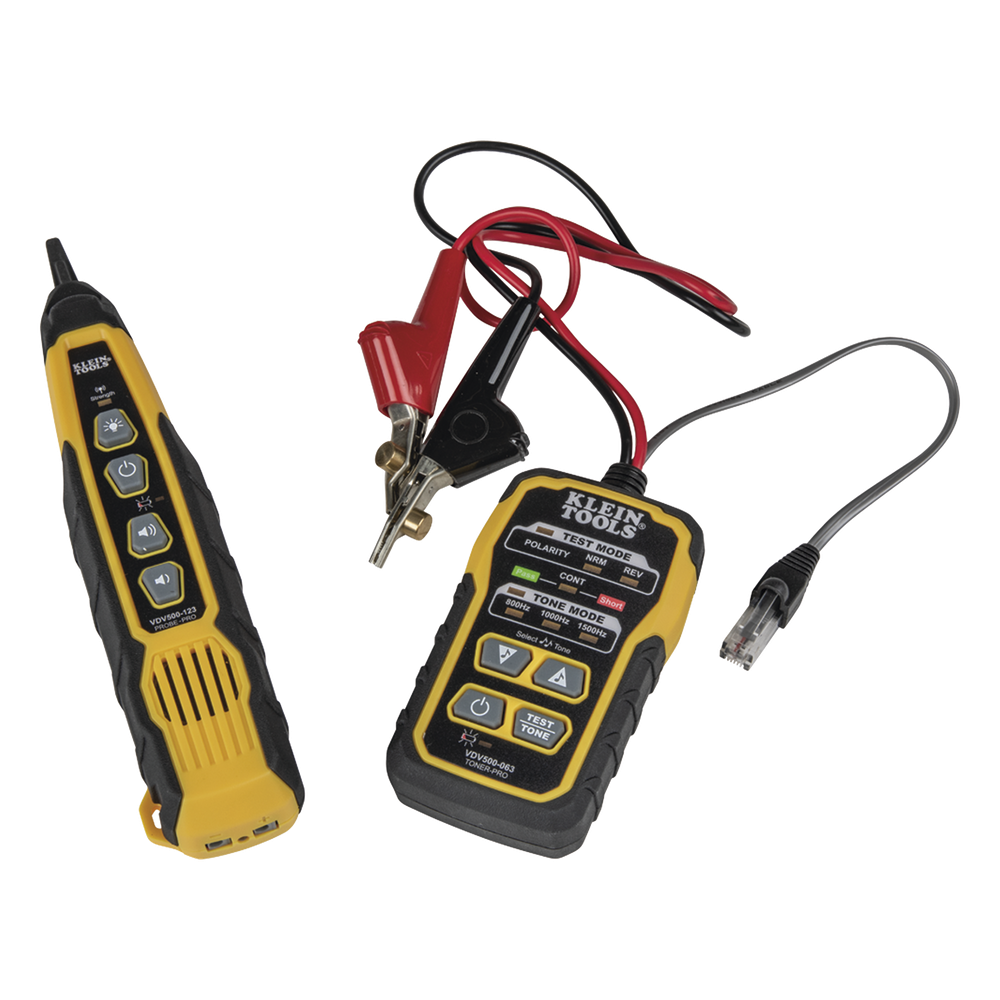 Kit de Generador de Tono y Sonda de Rastreo para Cableado (RJ11/RJ45). Incluye Bolsa de Protección.