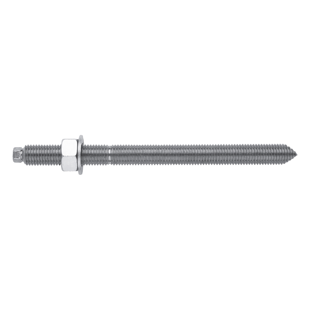 Esparrago químico galvanizado 20 x 260 mm.