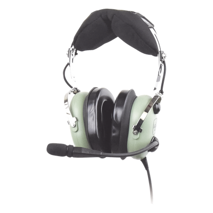 Auriculares con atenuación de ruido pasivo para radios aéreos en helicópteros