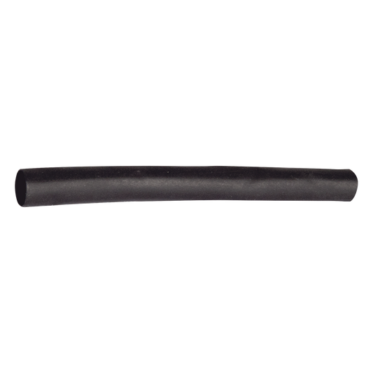 Tubo Termoencogible (Termofit) Negro de 1.2 m, 3/8" de Diámetro, Reduce de 2:1, Poliolefina.