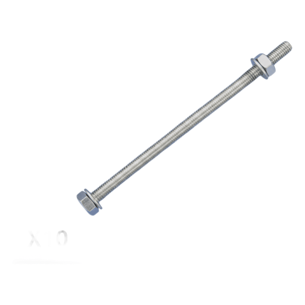 Kit de 10 Tornillos para Montar 1 Separador de Plástico