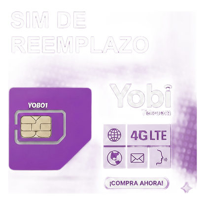 Sim YOBI de reemplazo