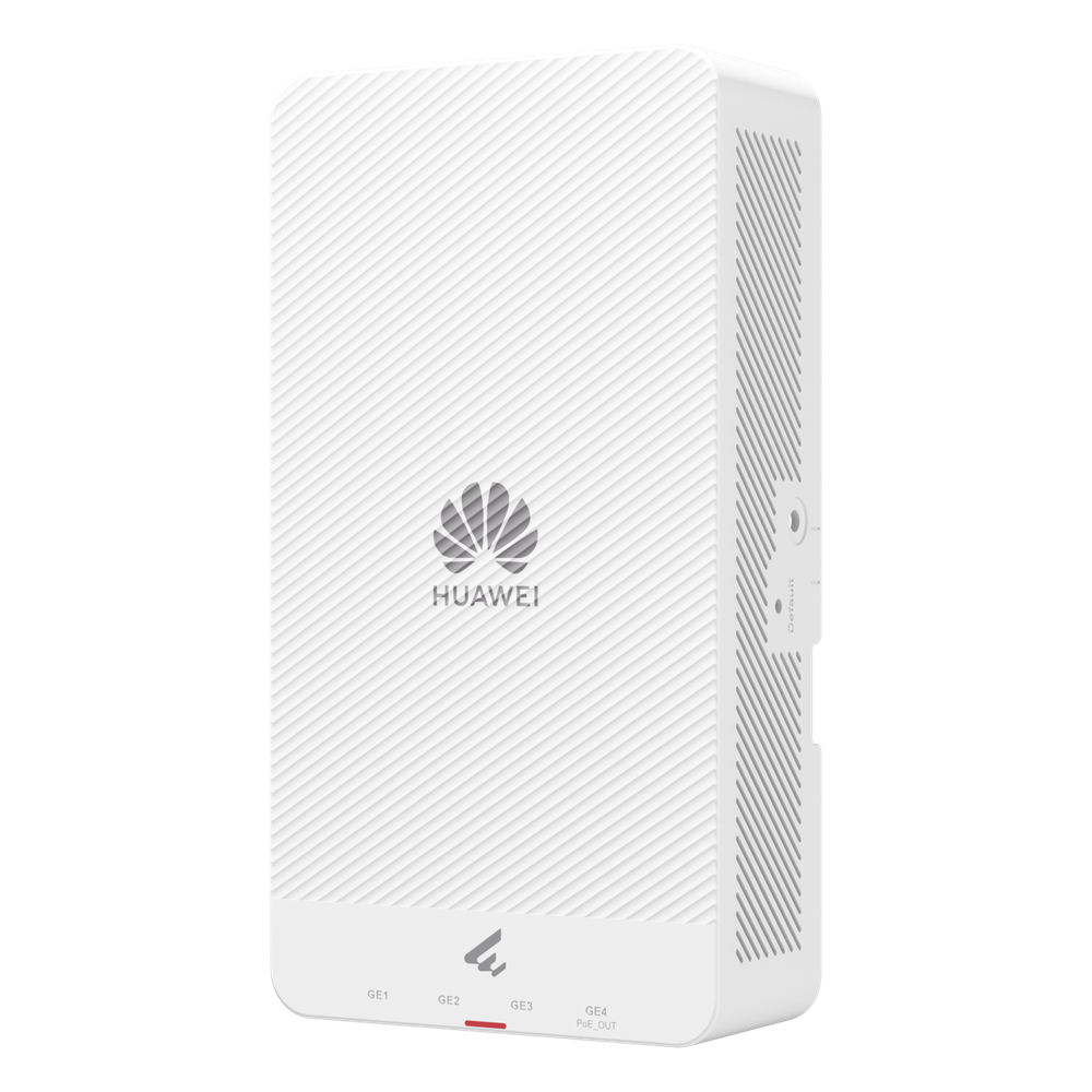 Punto de Acceso eKit Wi-Fi 6 para Pared / Hasta 128 Clientes / 2.9 Gbps / 1 Puerto Gigabit PoE in + 3 Puertos LAN Gigabit + 1 Puerto LAN PoE out