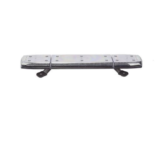 Mini Barra de Luces de 144 LED, Ambar/Blanco, 24 Pulgadas, Lente Transparente, Montaje Con Iman Y Conexion Para Encendedor De Vehiculo