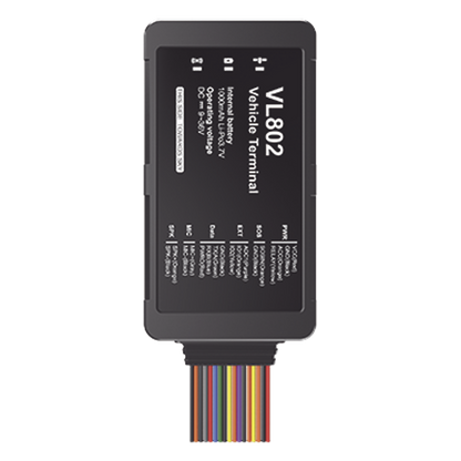 Rastreador GPS 4G LTE CAT1 / Localizador Vehicular para Flotas / Corte Remoto de Motor y Botón de Pánico / Llamada de Dos Vías con Micrófono y Bocina