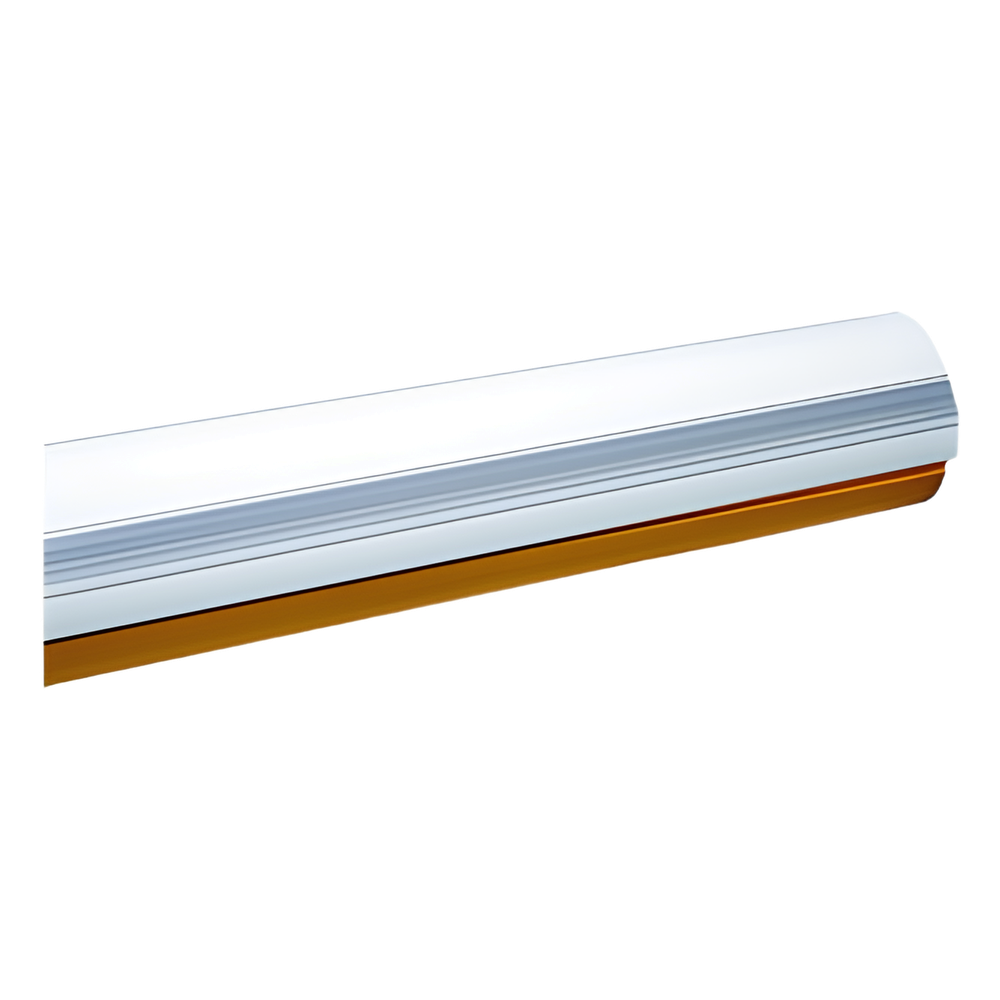 G03750 Mástil de semi-tubular para KX-BG-GA, 4 metros, Color blanco semi elíptico