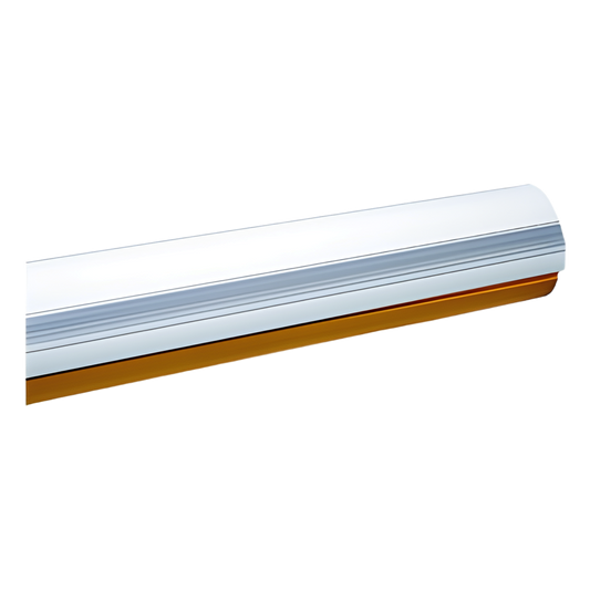 G03750 Mástil de semi-tubular para KX-BG-GA, 4 metros, Color blanco semi elíptico