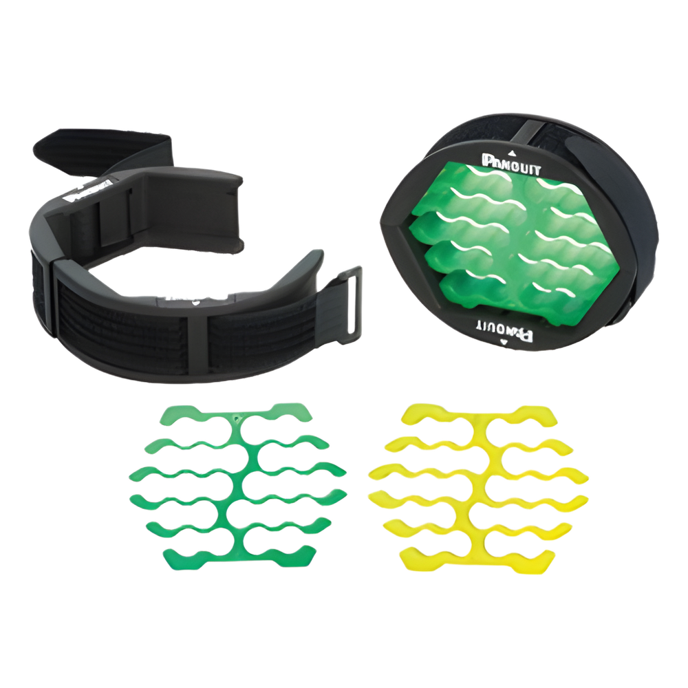 Herramienta Para Peinado y Organización de Cables, Incluye Organizador Verde Para Diámetros de Cables de 4.6 a 6.3 mm (0.18 a 0.25 Pulgadas) y