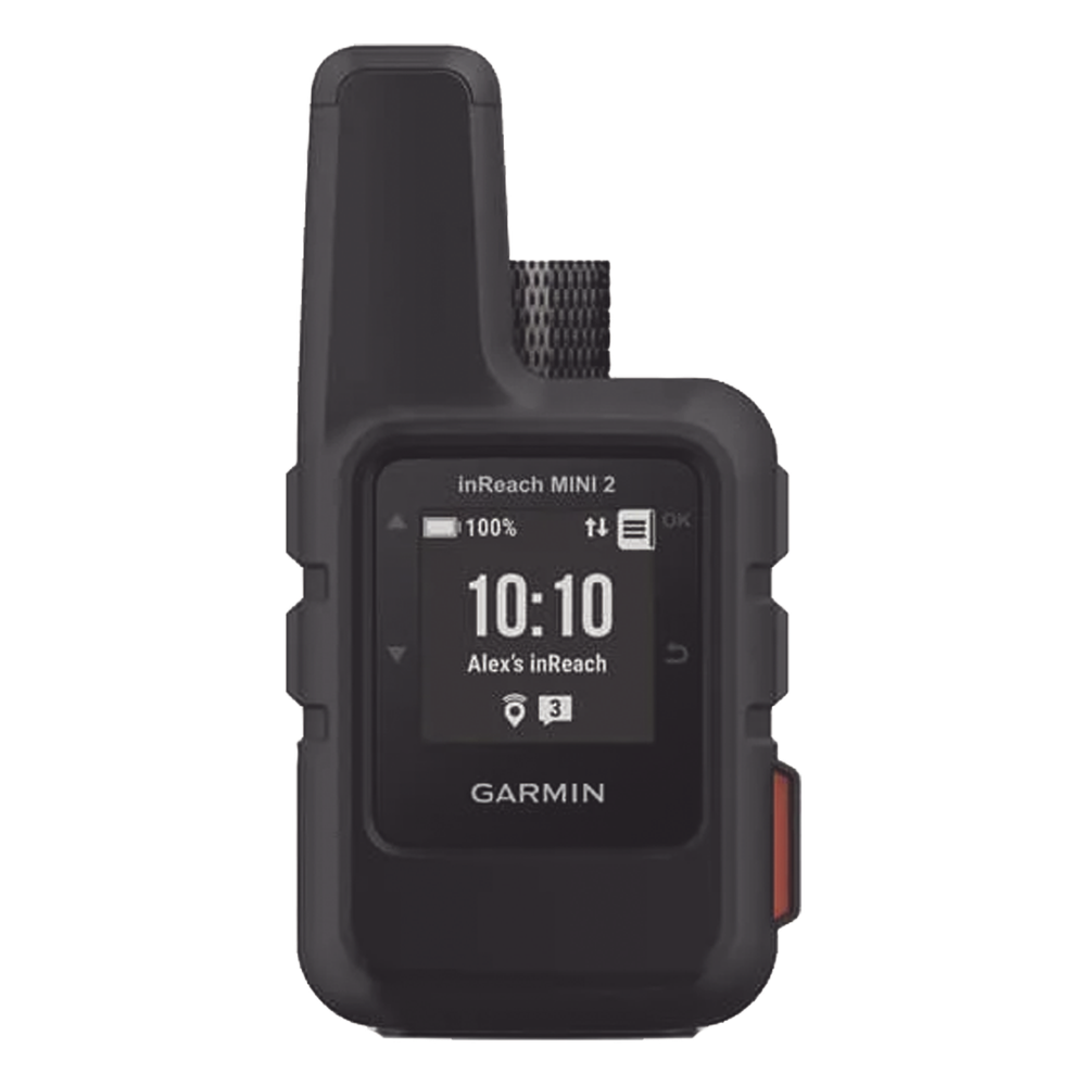 GPS portátil inReach® Mini 2 / Pantalla Monocroma Transflectiva 23 x 23 mm / Resolución 176 x 176 píxeles / Batería Recargable de Iones de Litio
