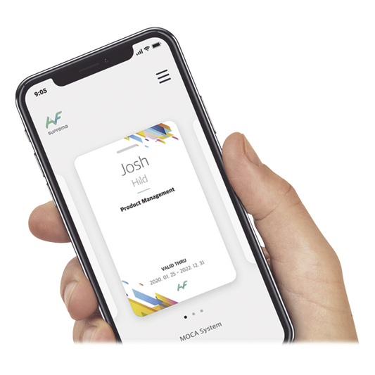 Tarjeta Virtual / para uso con su SMARTPHONE / compatible con todos los lectores SUPREMA que soporten Bluetooth
