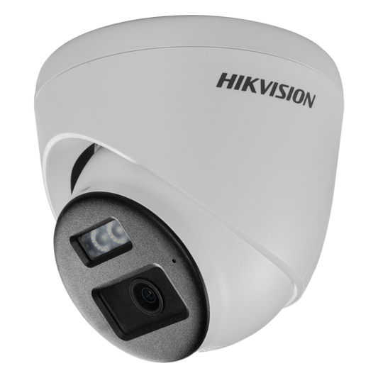 [Audio Bidireccional + Dual Light + ColorVu] Turret TURBOHD 2 Megapixel (1080p) / Lente 2.8 mm / 40 mts IR EXIR + 40 mts Luz Blanca / Micrófono y