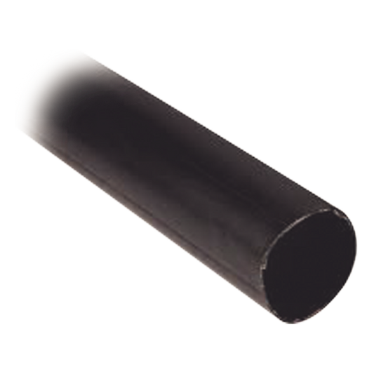 Tubo Termoencogible (Termofit) Negro de 1.2 m, 2" de Diámetro, Reduce de 2:1, Poliolefina.