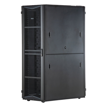 Gabinete FlexFusion para Centros de Datos, 45 UR, 600 mm de Ancho, 1070 mm de Profundidad, Fabricado en Acero, Color Negro
