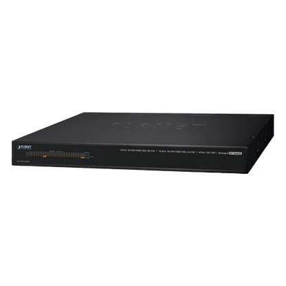 Switch AV Profesional para Integraciones Audiovisuales, , 8 Puertos PoE Gigabit 802.3bt, 16 Puertos PoE Gigabit 802.3at, 4 Puertos SFP 10 G, Hasta