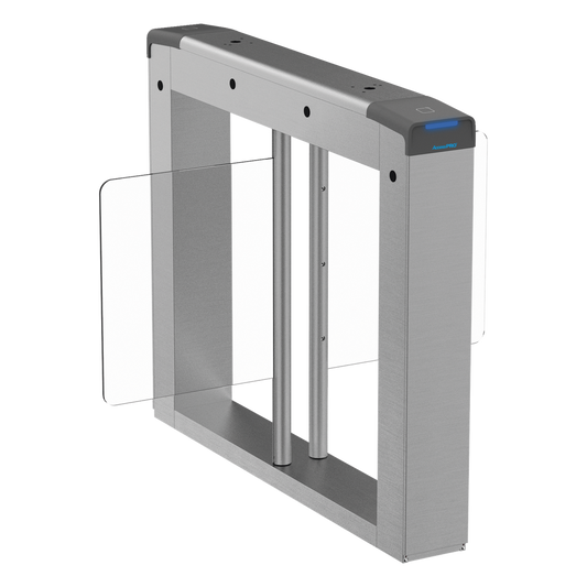 Torniquete Central para Añadir Carriles a AP-8000HD / Exterior / Acero Inoxidable SUS304 / Requiere AP-8000HD / Perforaciones listas para montaje