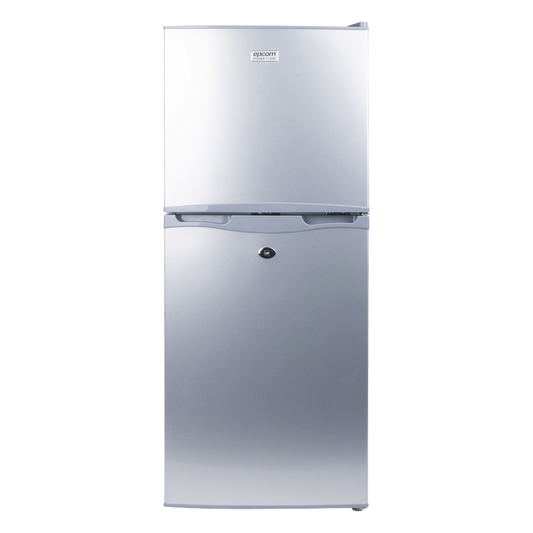 Refrigerador Combinado Solar de 105L (3.7 ft3) - 12/24V, Solución Todo en uno para Aplicaciones Aisladas y Eficiencia Energética.