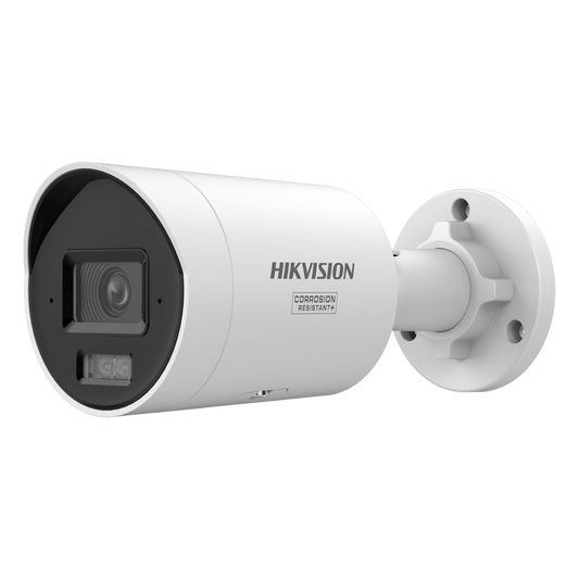 [Dual Light ] Bala IP 12 Megapixel (UHD) / Lente 2.8 mm / 40 mts Luz Blanca + 40 mts IR / ACUSENSE / Exterior IP67 / WDR 120 dB / PoE / Micro SD