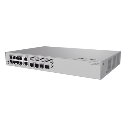 Switch de Acceso eKit Administrable / Capa 2 / 6 Puertos PoE+ Gigabit + 2 Puertos PoE+ Multi-Gigabit (2.5 Gbps) + 2 Puertos Gigabit + 2 Puertos SFP +