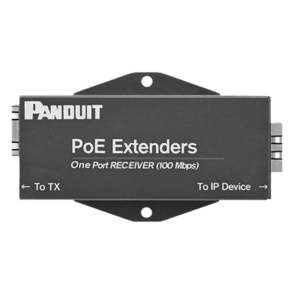 Receptor PoE/PoE+ Para Uso con Transmisor POEXTX1, Hasta 610 Metros (2000 ft) con Cable Cat5e o Cat6, 10/100Mbps