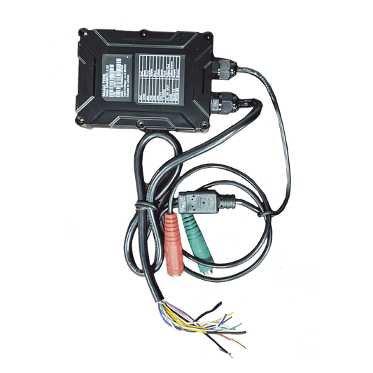 Rastreador Vehicular (GPS) 4G LTE /Ideal Para Motocicletas / IP67 / Bloqueo de Motor Remoto / Salidas y Entradas Digitales/ Con audio de dos vias