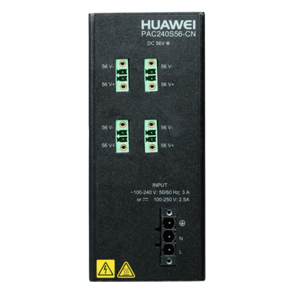 Fuente de alimentación para Riel DIN / Entrada 100-240 VCA / Salida 56 VCD / 240 W / Para Switch S210I-8P4SX