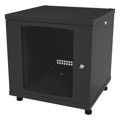 Gabinete Profesional para Telecomunicaciones de 12UR, 638 mm Profundidad.