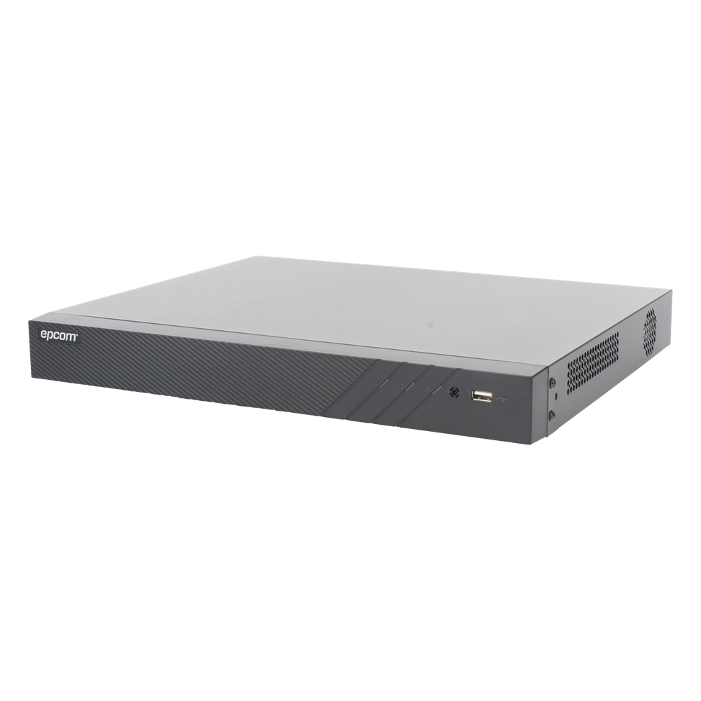 DVR 32 Canales TurboHD + 8 Canales IP / 5 Megapixel Lite - 3K Lite / Acusense (Evita Falsas Alarmas) / Audio Bidireccional / 2 Bahías de Disco Duro