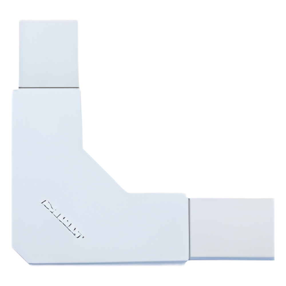 Sección en "L" blanco de PVC auto extinguible, para canaletas TMK1020, TMK1020SD, TMK1020CD (5130-02001)